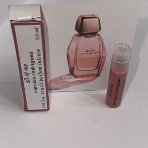 🌷3/$15 NWT narciso rodriguez all of me eau de parfum intense spray sample